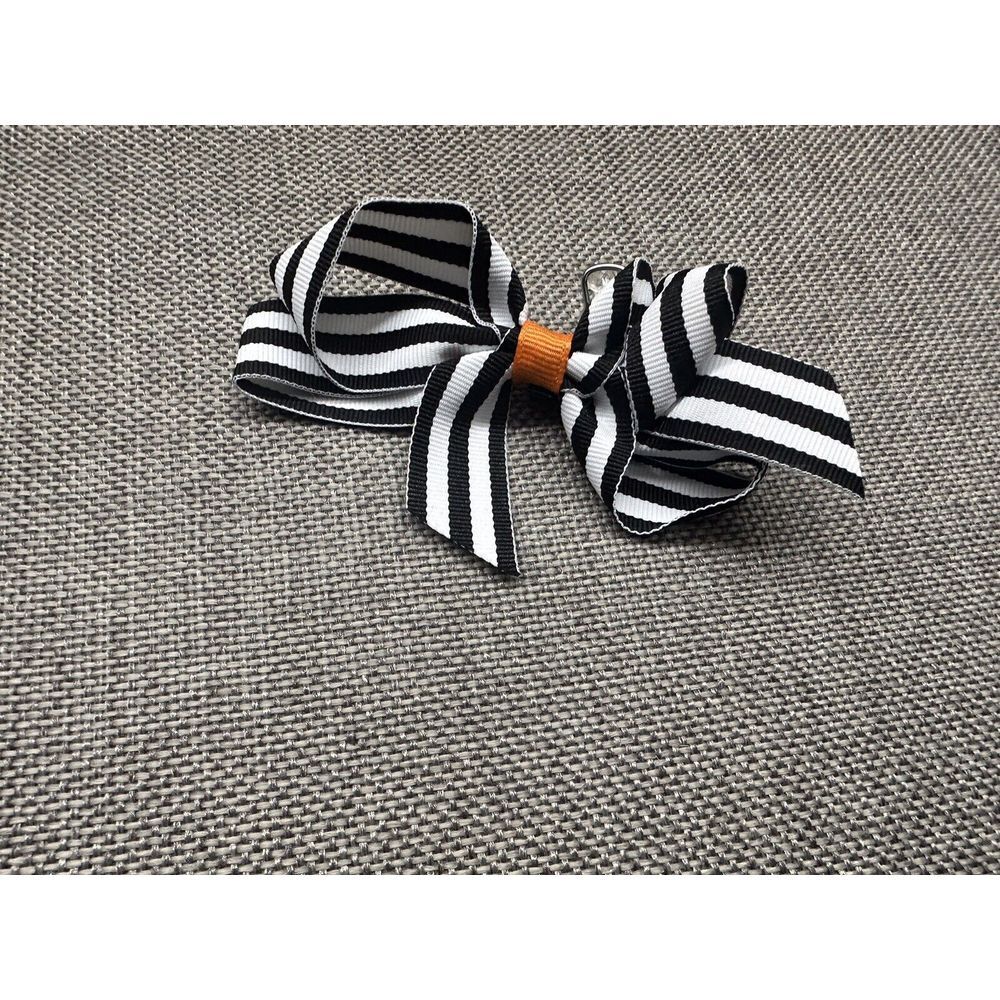 BNWT Ann Loren Halloween Black Cat In Pumpkin Dress Pants Set Girls Size 11/12 - Picture 3 of 8